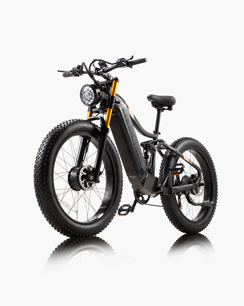 BURCHDA HC26 MAX 2000W Fat Tire Dual Motor Electric bike 