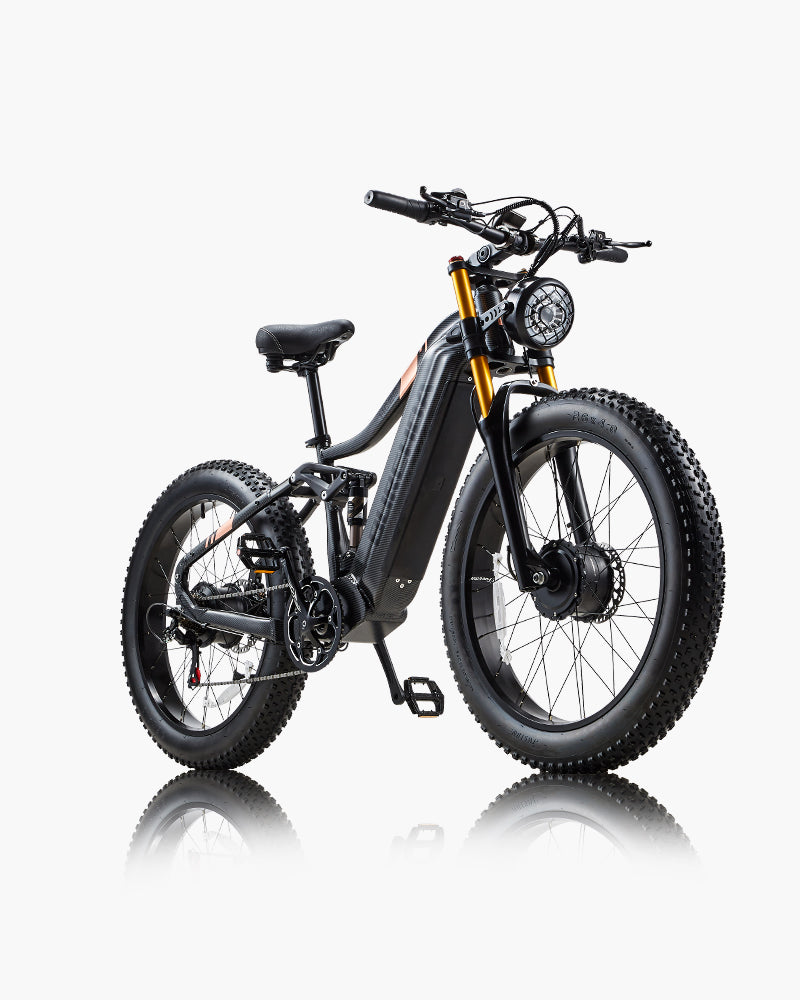 BURCHDA HC26 MAX 2000W Fat Tire Dual Motor Electric bike 