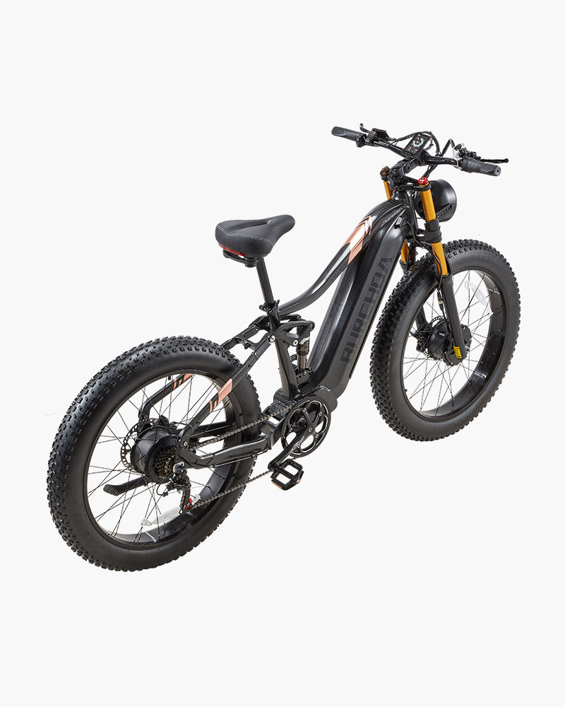 BURCHDA HC26 MAX 2000W Fat Tire Dual Motor Electric bike 