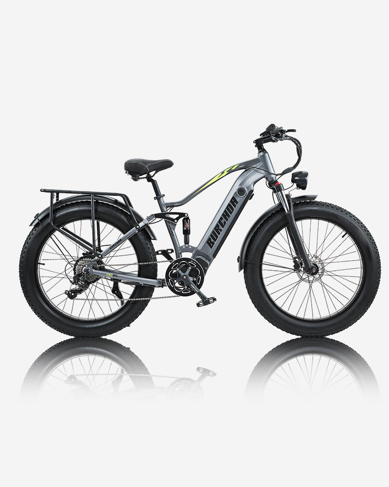 BURCHDA-Bicicleta Eléctrica RX80 para adultos, bici con Motor de