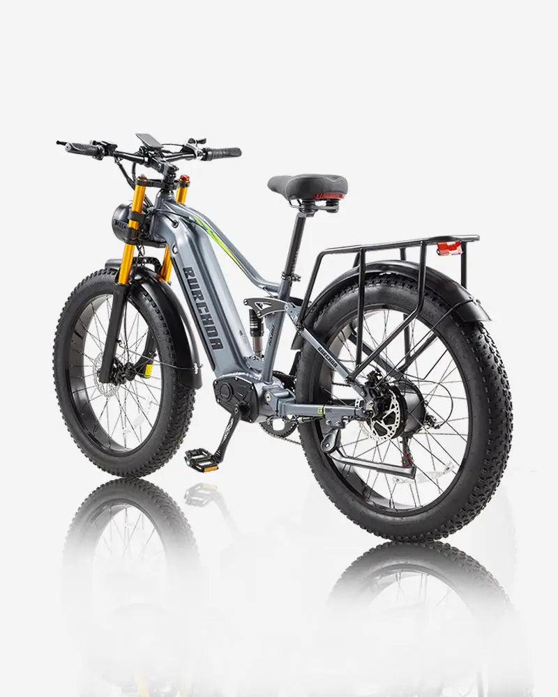 【Upgraded Double Fork】BURCHDA RX80 Off-road Fat Tire Ebike burchda