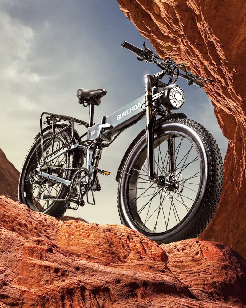 BURCHDA R5PRO 1000W 20AH Foldable E-bikes Fat Tire – burchda-ebike
