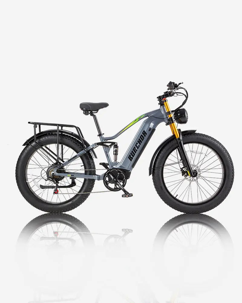 【Upgraded Double Fork】BURCHDA RX80 Off-road Fat Tire Ebike burchda