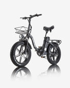 BURCHDA R8S PRO fat tire step-thru foldable electric bike for adults