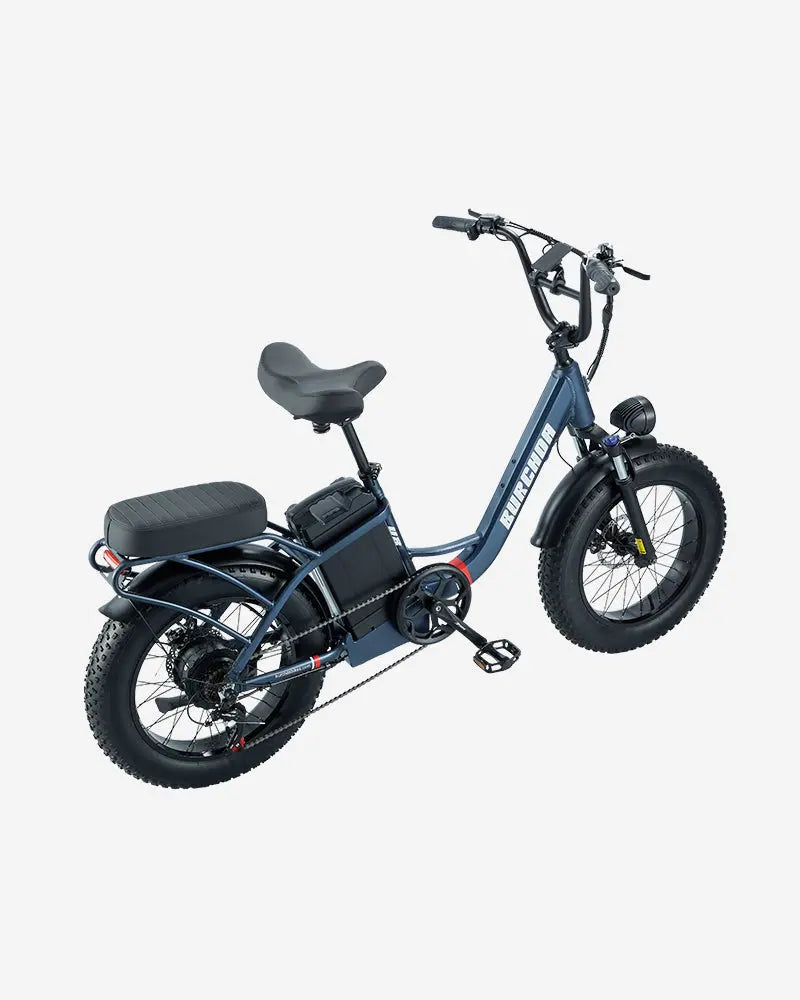 BURCHDA U8 fat tire long range step-thru electric bike for adults