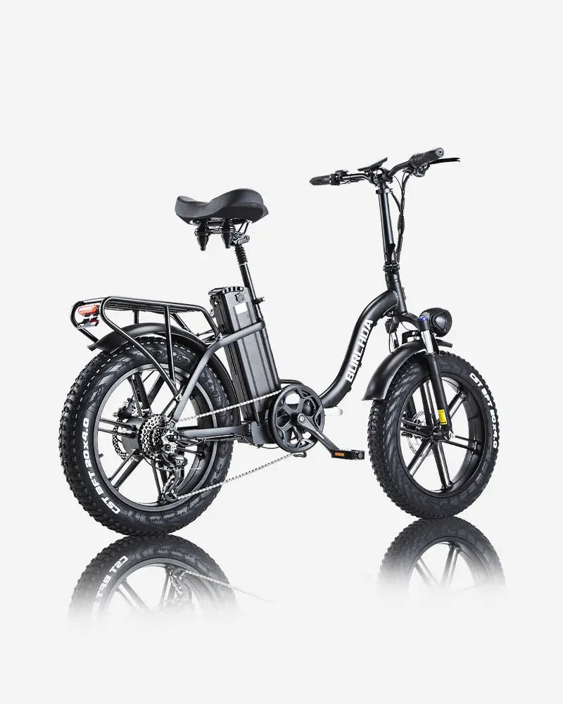 BURCHDA R8S PRO fat tire step-thru foldable electric bike for adults