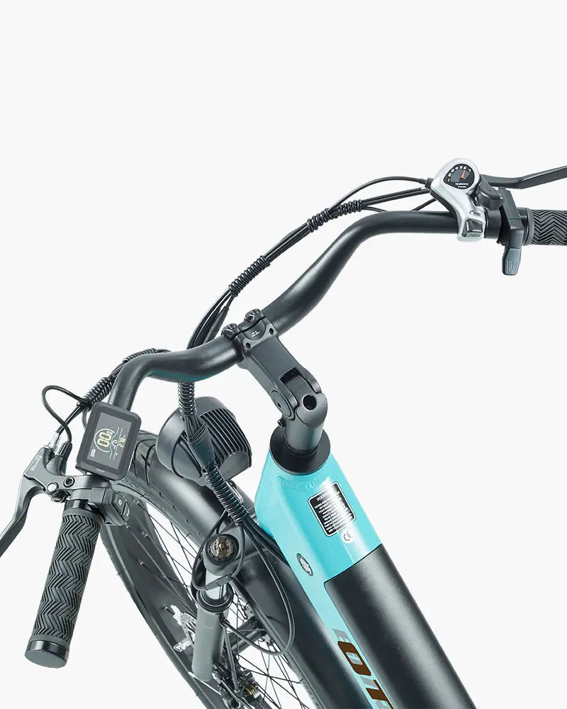 BURCHDA AZ26 Step-thru Electric Bike for Adults Commuting 