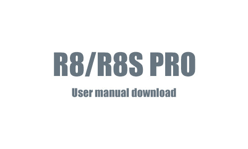 R8-R8S USER MANUAL